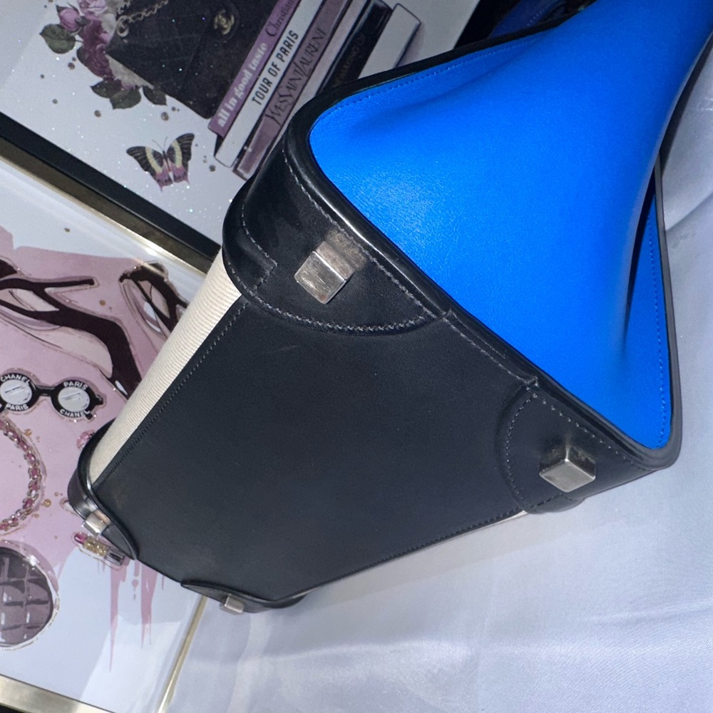 Celine Blue and Black Women's Bag - Picture 5 of 12